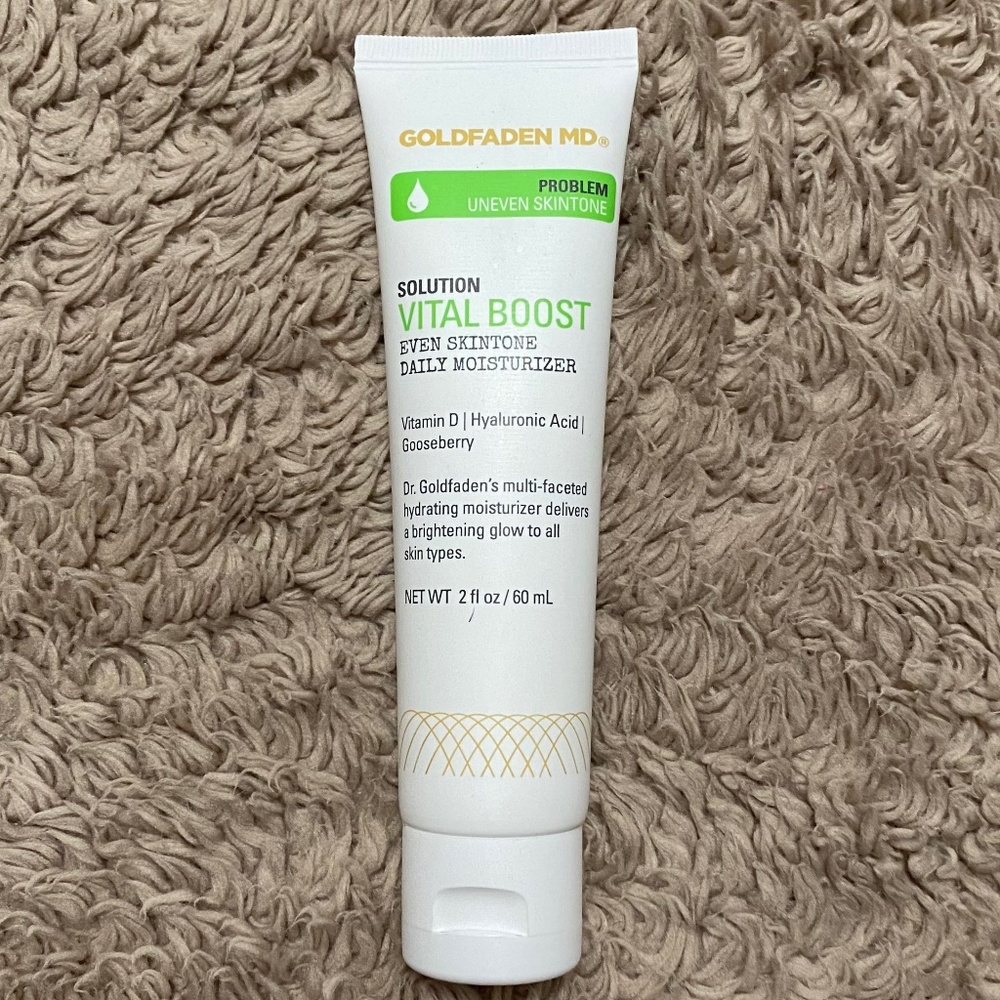 GOLDFADEN MD Vital Boost Even Skintone Daily Moisturizer